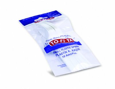 Tofita - Plastik Küçük Kaşık